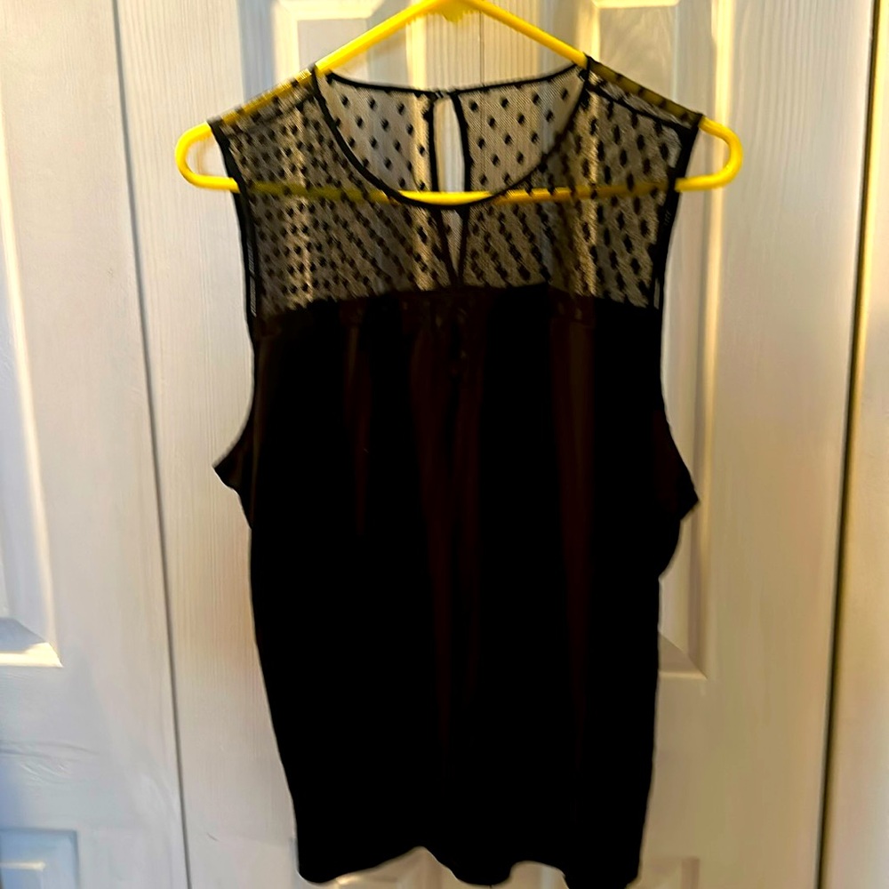 Black dress top